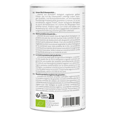 Nu3 Premium Vegan Protein Erbse 170 G Shop Apotheke At