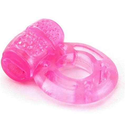 Male Penis Cock Ring Vibrator G Spot Dildo Massager Sex Toys For Women