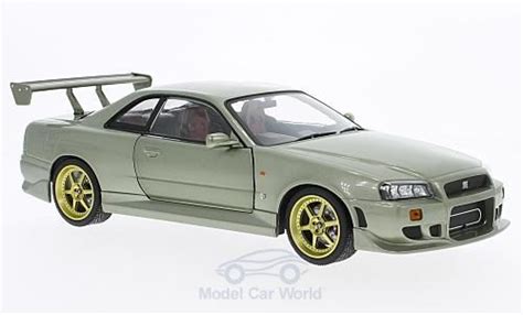 Miniature Nissan Skyline R35 1 43 Ebbro JGTC R35 GT R Spec V Grise 2009