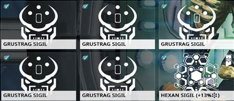 Getting Multiple Sigils - Art & Animation - Warframe Forums