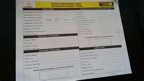 Cara Mengambil Uang Di Western Union Dengan Mudah Dan Cepat Cekoncom