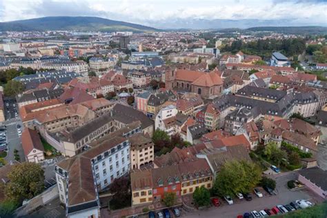 Belfort Bourgogne Franche Comt France 10 15 2023 Vista De La Plaza