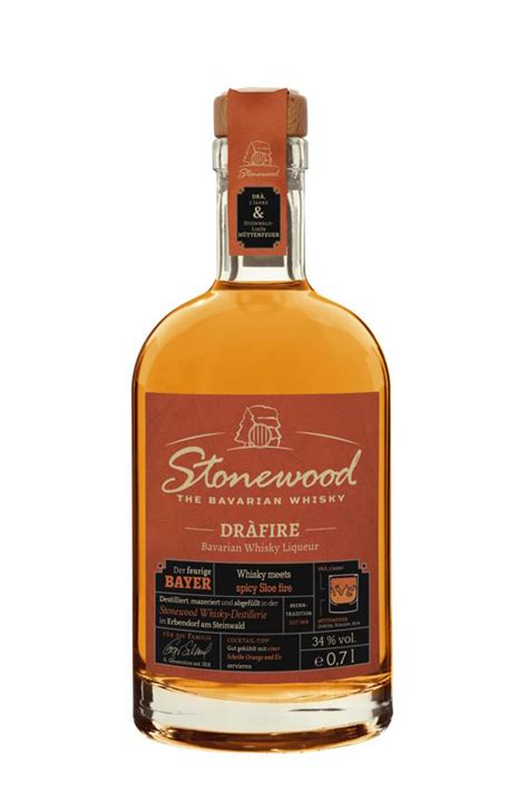 Stonewood Dràfire 34% vol - Schraml – Die Steinwald-Brennerei