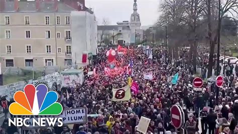 Protests Intensify Across France Over Pension Reform YouTube