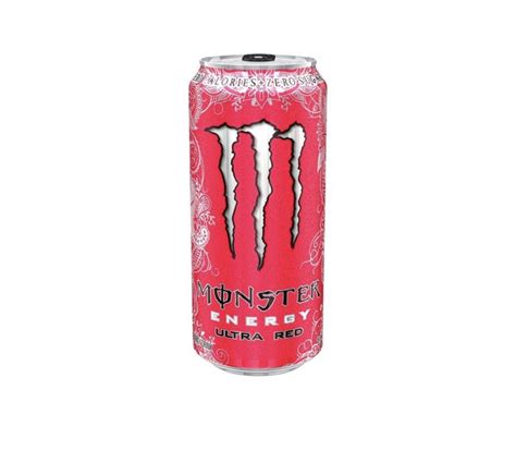 a can of monster energy drink on a white background with the words ...