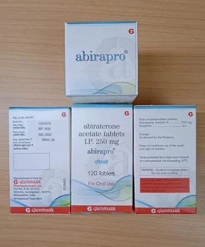 Abirapro Mg Tablet Glenmark Pharmaceuticals Tablets In Bottle