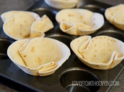 Mini Taco Bowls That You Can Make In Minutes • Love From The Oven