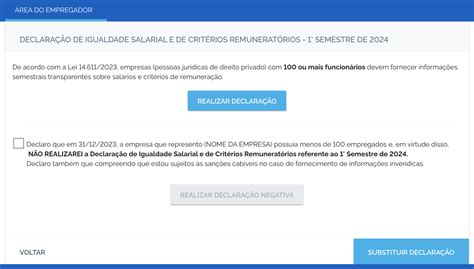 Declara O De Igualdade Salarial Guia Passo A Passo