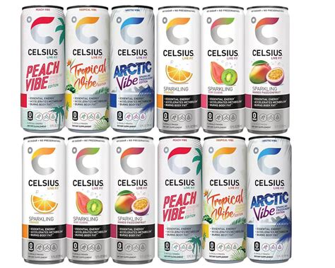 Celsius Essential Bebida Energ Tica Espumosa Sin Az Car Ni