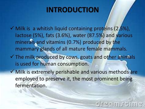 Fermented Milk Products