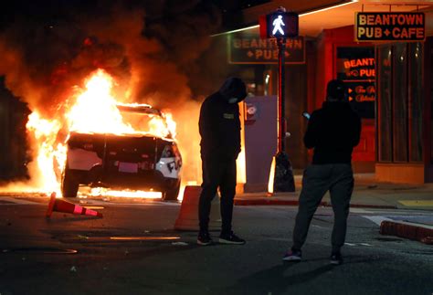 These photos show the chaotic scene in downtown Boston following a day