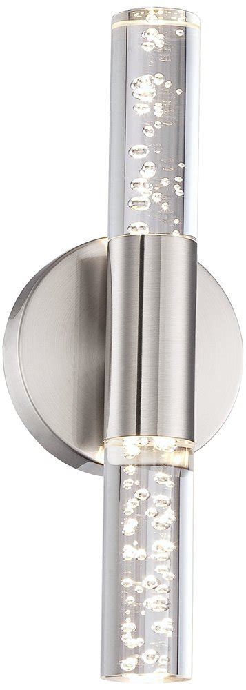 Buy Possini Euro Design Natalya Modern Wall Light Sconce Brushed Nickel