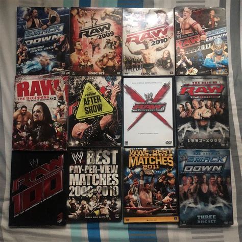 WWE Wrestling DVDs, Hobbies & Toys, Music & Media, Music Accessories on ...