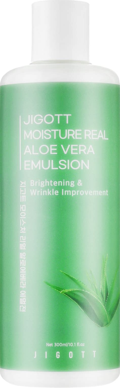 Moisturizing Emulsion with Aloe Extract - Jigott Moisture Real Aloe ...