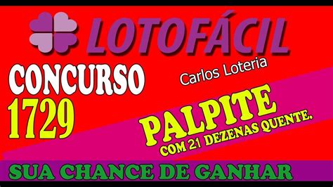 Lotof Cil Palpite De Dezenas Para O Concurso Youtube