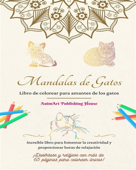 Mandalas De Gatos Libro De Colorear Para Amantes De Los Gatos Dise Os