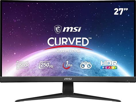 MSI G27C4X 27 Inch FHD Curved Gaming Monitor - eTeknix