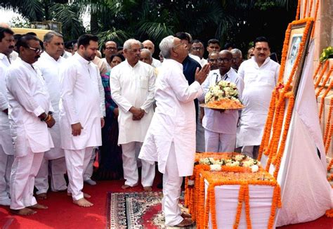 Patna Bihar Chief Minister Nitish Kumar And Deputy Cm Tejaswi Yadav