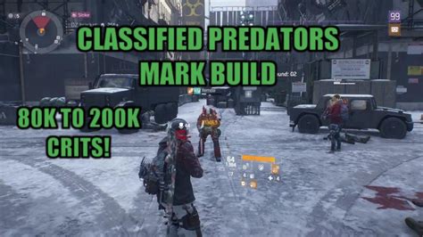 Classified Predators Mark Build 80k Crits And 9k Stam 1 8 The