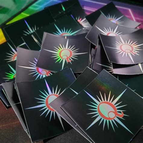 Jual Stiker Iks Pi Kera Sakti Lambang Logo Q Bersinar Printing Hologram