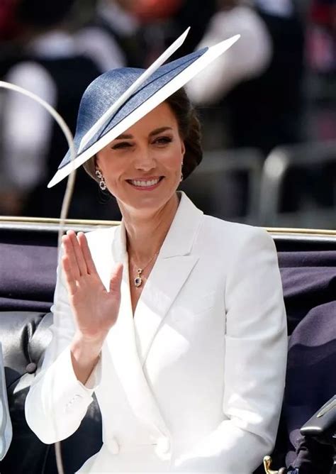 Kate Middleton Reaparece Radiante En El Trooping The Colour 2024 Revista Kena México