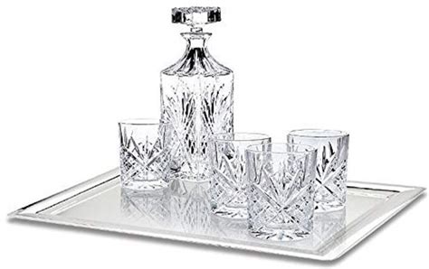 Paksh Novelty Glass Decanter And Whisky Glasses Set