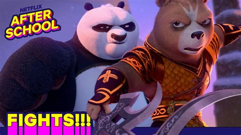 Best Battles In Kung Fu Panda The Dragon Knight Netflix After School