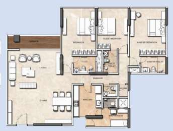 3 BHK Apartment Flat For Sale In Kohinoor Altissimo Dadar West