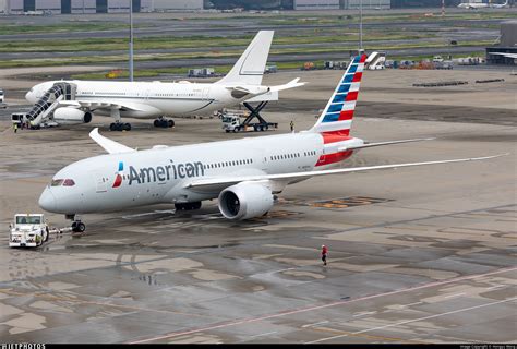 N Aa Boeing Dreamliner American Airlines Hongyu Wang