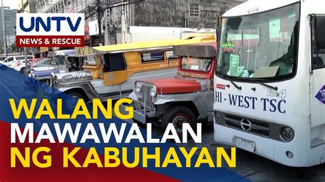 PBBM Nais Matiyak Na Walang Mawawalan Ng Kabuhayan Sa PUV