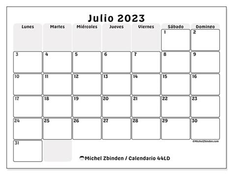 Calendario Julio De Para Imprimir Ld Michel Zbinden Pr