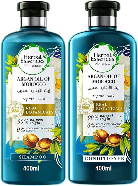 Herbal Essences Bio Renew Argan Oil Of Morocco Shampoo 400ml Conditioner 400ml Amazonae