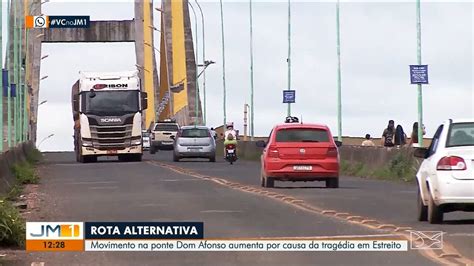 Motoristas Enfrentam Riscos Na Ponte Dom Afonso Felipe Gregory Devido