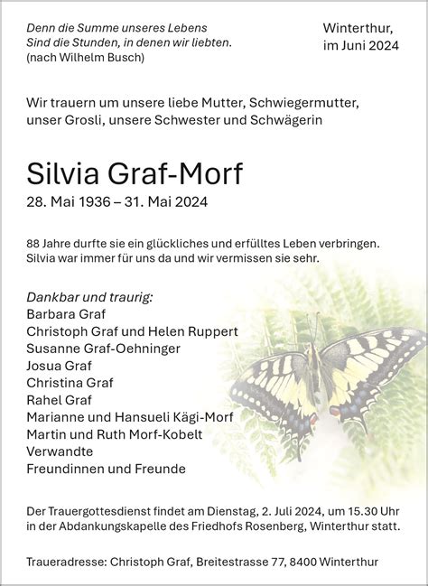 Silvia Graf Morf Hommages