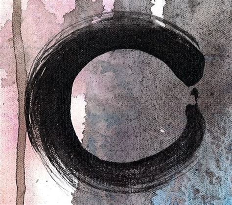 The Enso Of Zen 7 Original Contemporary Modern Zen Circle Art