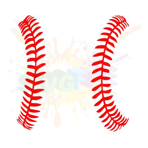 softball stitches clipart for silhouette - Clipground