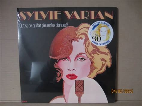 SYLVIE VARTAN QU EST Ce Qui Fait Pleurer Les Blondes LP Vinyl Orange