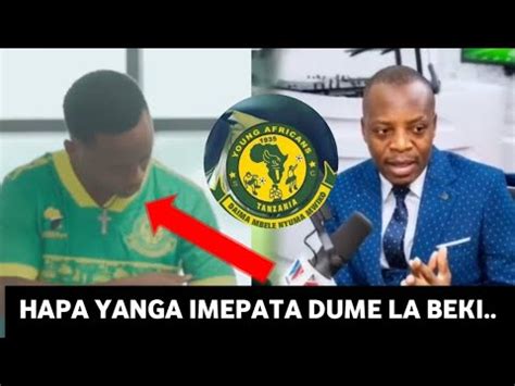 UCHAMBUZI Shikamoo YANGA Huu Ndio USAJILI Wa Msimu BEKI BORA TANZANIA