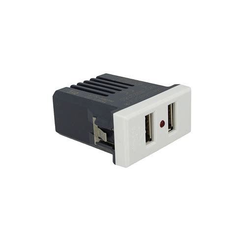 Modulo Presa Caricatore Usb A Bianco Compatibile Bticino Axolute