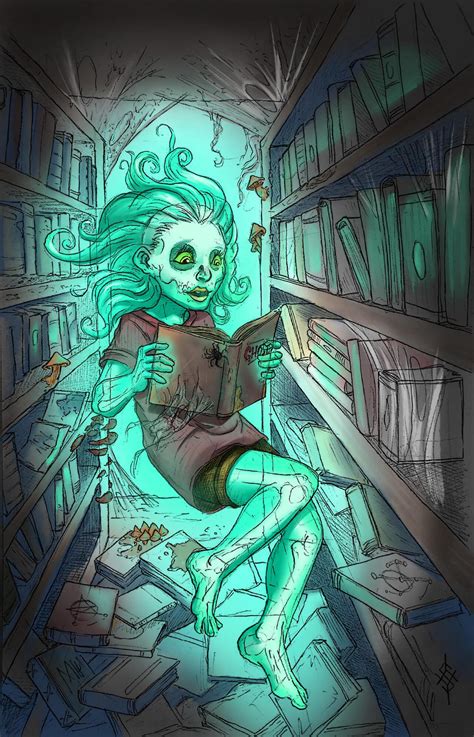 Cartoon Ghost Girl