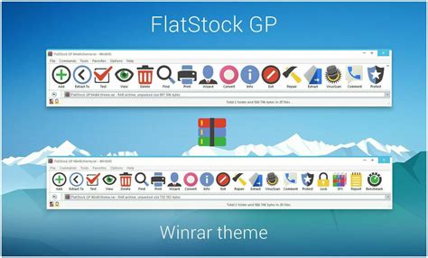 Flatstock Gp Winrar Theme By Alexgal23 On Deviantart