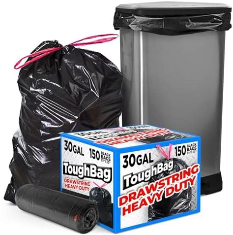 Amazon Toughbag Gallon Trash Bags Mil Contractor Garbage