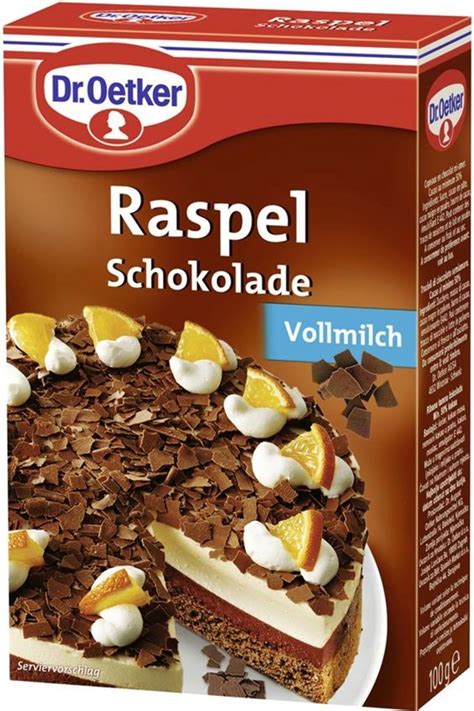 Dr Oetker Raspel Schokolade Piccantino Onlineshop Österreich