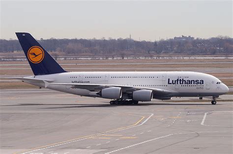 LUFTHANSA AIRBUS A380 D AIMA In New York USA March 2 Flickr