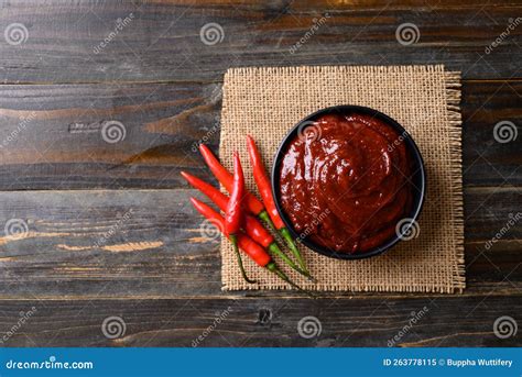 Korean Gochujang Red Chili Paste Stock Image Image Of Dish Asian