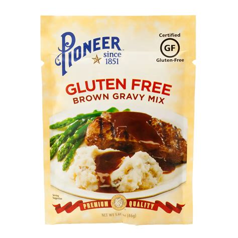 Pioneer Gluten Free Brown Gravy Mix Shop Gravy At H E B