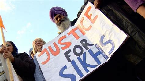 Sikhs Protest Against Indian Abuses Bbc News