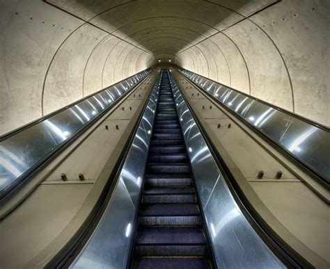 An endless set of escalators to nowhere in DC : r/LiminalSpace
