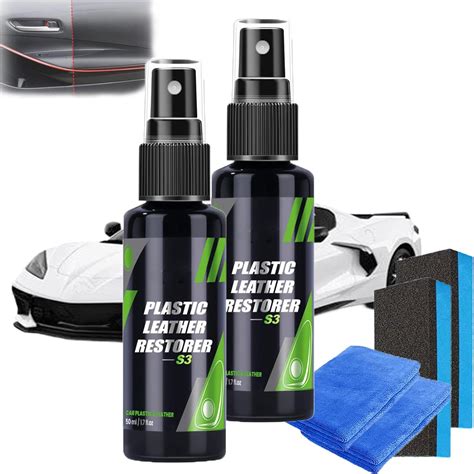 Shinex Leather & Plastic Restorer, Plastic Leather Restorer for Cars ...