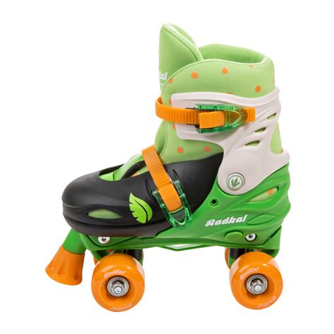 Patins Rodas Roller Skate Verde Radkal